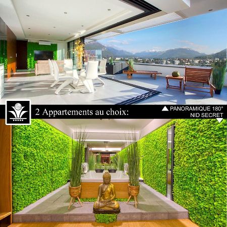 Panoramique 180 Lac Et Montagne Et Nid Secret Spa Romantique Annecy Exterior photo