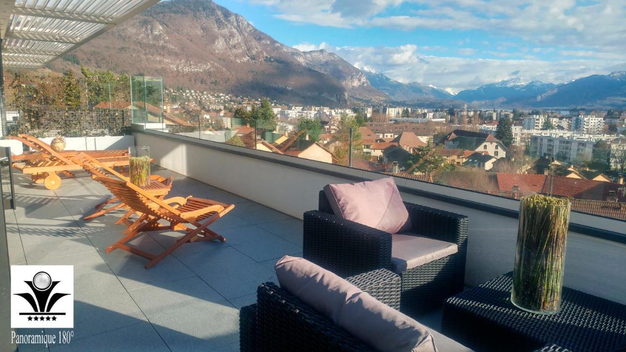 Panoramique 180 Lac Et Montagne Et Nid Secret Spa Romantique Annecy Exterior photo